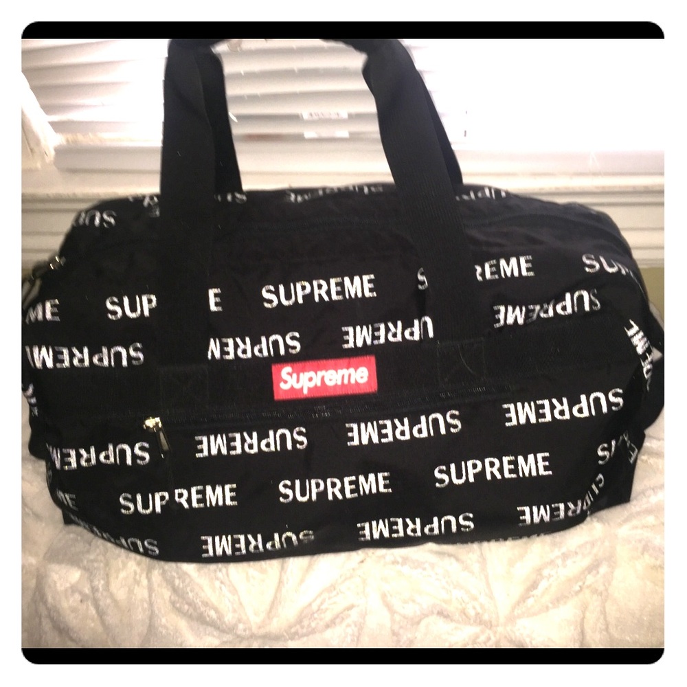 Supreme reflective duffle